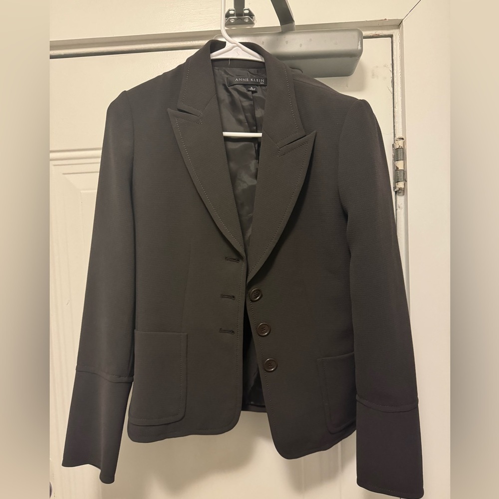 Anne Klein Brown Work Blazer